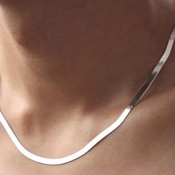 New S925 Sterling silver snake chain necklace - Picture 5 of 5